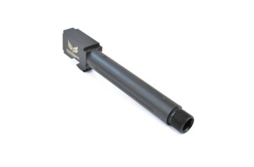 Image of S3F Solutions Glock 17 Drop In Match Grade Barrel Threaded/Fluted, Black Nitride, Black, S3FG17T/FBN