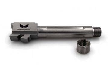 Image of S3F Solutions Glock 23 Drop In Match Grade Barrel 9mm Conversion Threaded/Fluted, 416R 416R Stainless Steel, Stainless, S3FG239mmT/FSS