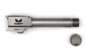 Image of S3F Solutions Glock 43 Drop In Match Grade Barrel Fluted, 416R Stainless Steel, Stainless, S3FG43FSS