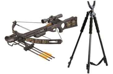 Image of SA Sports Outdoor Gear Ambush Crossbow Pkg., Next G1/Black, W/ Vanguard Quest Tripod
