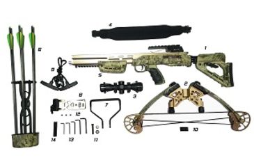 Image of SA Sports Outdoor Gear Empire Beast 400 Revo, Kryptek Cam, Kryptek Camo, 185lb/400fps, 648