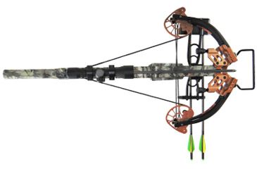 Image of SA Sports Outdoor Gear Empire Diablo 385 Revo Cam Crossbow, Next Camo, 185lb/385fps, 671