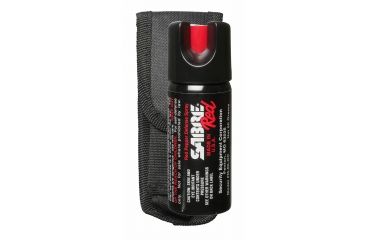 Image of Sabre 2.0 oz Sabre Red Magnum 60 &amp; Hip Holster, BLACK BG-M-60L-NH-OC
