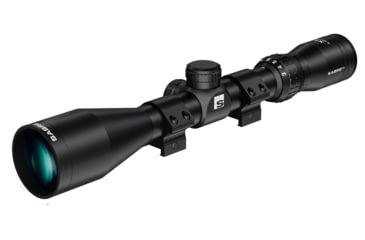 Image of Sabre 3-9x40, 1 in Tube Rifle Scope, Second Focal Plane, HMD Half Mil Dot Reticle, Matte Black, sam3940