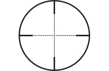 Image of Sabre 3-9x40, 1 in Tube Rifle Scope, Second Focal Plane, HMD Half Mil Dot Reticle, Matte Black, sam3940