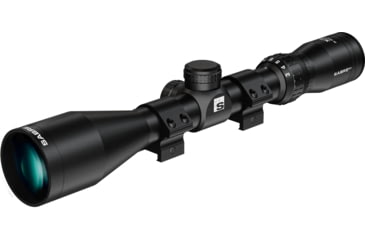 Image of Sabre 3-9x40, 1 in Tube Rifle Scope, Second Focal Plane, HMD Half Mil Dot Reticle, Matte Black, sam3940