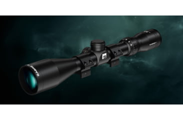 Image of Sabre 4-12x40, 1 in Tube Rifle Scope, Second Focal Plane, HMD Half Mil Dot Reticle, Matte Black, sam41240