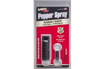 Image of Sabre .54 oz hardcase Maximum Strength, BLACK HC-14-BK-OC