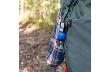 Image of Sabre Frontiersman Bear Bell W/ Velcro Strap, Blue - BB-01-BL