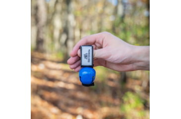 Image of Sabre Frontiersman Bear Bell W/ Velcro Strap, Blue - BB-01-BL