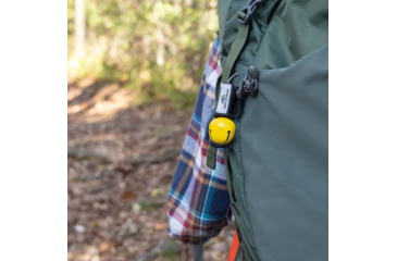 Image of Sabre Frontiersman Bear Bell w/ Velcro Strap, Yellow, BB-01-YW