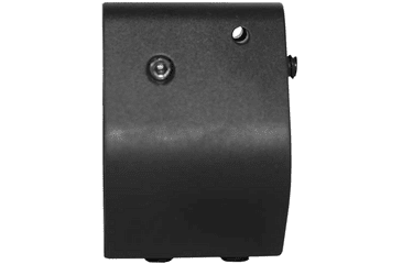 Image of SADLAK Adjustable Low Profile Gas Block, .750 Bore Diameter, Black, Medium, GB107AJ