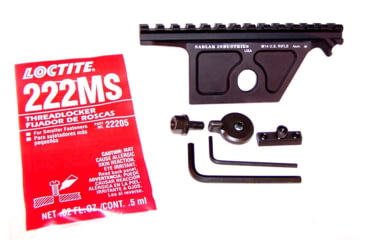 Image of SADLAK M1A Scope Mount, Aluminum, Black, Medium, 140012
