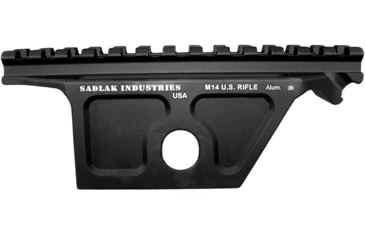 Image of SADLAK M1A Scope Mount, Aluminum, Black, Medium, 140012