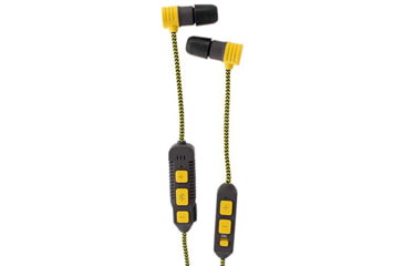 Image of Saf-T-Ear Bluetooth Dual Mode Earphones w/25dB of Noise Reduction, Yellow/Gray, ERSTE-BTEARBUDSDUAL