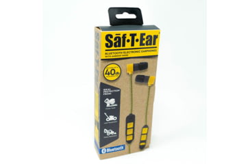 Image of Saf-T-Ear Bluetooth Dual Mode Earphones w/25dB of Noise Reduction, Yellow/Gray, ERSTE-BTEARBUDSDUAL