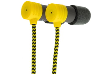 Image of Saf-T-Ear Bluetooth Dual Mode Earphones w/25dB of Noise Reduction, Yellow/Gray, ERSTE-BTEARBUDSDUAL