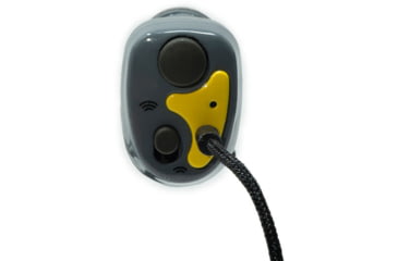 Image of Saf-T-Ear Electronic Hearing Protection SafetyBuds, 25dB NRR, Gray/Yellow, ERSTE-BUDS