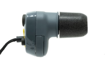 Image of Saf-T-Ear Electronic Hearing Protection SafetyBuds, 25dB NRR, Gray/Yellow, ERSTE-BUDS