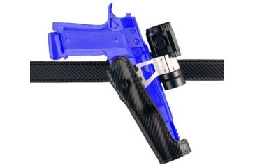 Image of Safariland 010 ''Tactical Option'' Competition Holster for Pistols - Tactical Black, Left Hand 010-8537-122