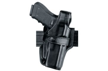 Image of Safariland 070 Mid-Ride LV3 Duty Holster, Left, Basket Black, 3in Belt Slots - Beretta 92