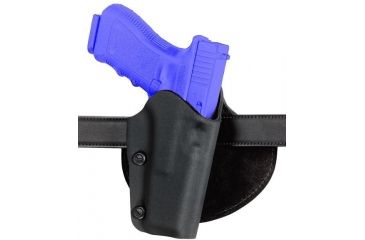 Image of Safariland 0702 Self-Securing Paddle Belt Holster - STX TAC Black, Left Hand 0702-83-132