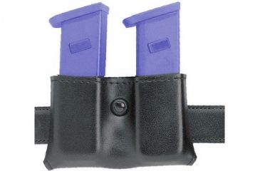 Image of Safariland 079 Concealment Magazine Holder, Snap-On, Double - STX Hi-Gloss Black, Ambidextrous