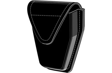 Image of Safariland 190H-HS Handcuff Pouch, Top Flap, Hidden Snap, for Hinged Cuffs 190H-2HS