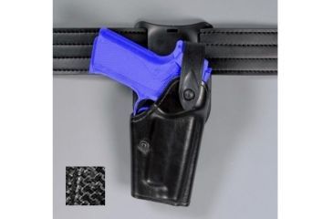 Image of Safariland 6285 1.50 Belt Drop, Level II Retention Holster - Basket Black, Right Hand 6285-21-81