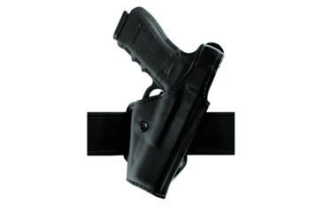 Image of Safariland 2 Hi-Ride, Level I Retention Holster - Basket Black, Right Hand 2-83-81-2R