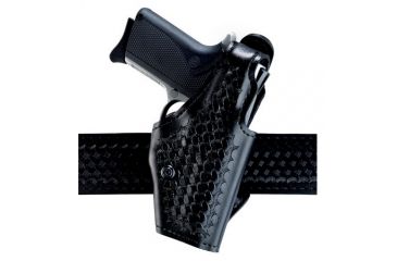 Image of Safariland 2 Hi-Ride, Level I Retention Holster - Hi Gloss Black, Right Hand 2-40-91-2R
