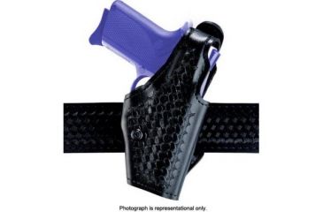 Image of Safariland 2 inHi-Ridein, Level I Retention Holster - Nylon-Look, Right Hand 2-53-261-2R
