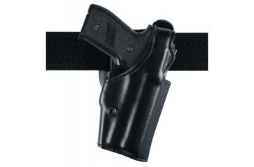Image of Safariland 200 inTop Gunin Mid-Ride, Level I Retention Holster - Plain Black, Right Hand 200-19-161