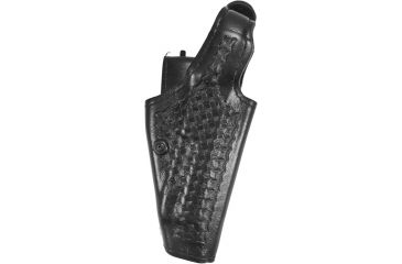 Image of Safariland 200 Top Gun Mid-Ride, Level I Retention Holster - Basket Black, Right Hand, Old BL Style 200-73-181OBL