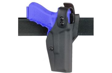 Image of Safariland 284 Mid-Ride, STX TACTICAL Level I Retention Holster - STX TAC Black, Left Hand 284-83-132