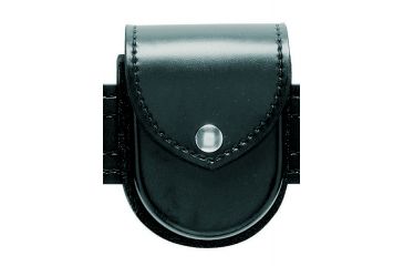 Image of Safariland 290 Double Cuff Pouch w/ Top Flap, Black, 290-13PBL
