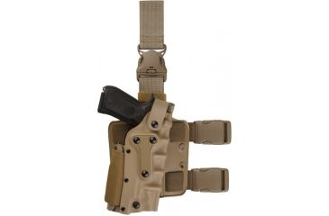 Image of Safariland 3085 Military Tactical Holster - STX FDE Brown, Ambidextrous 3085-73-551