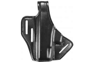 Image of Safariland 328 Belt Holster, Pancake Style - Plain Black, Left Hand, Fits Glock 29