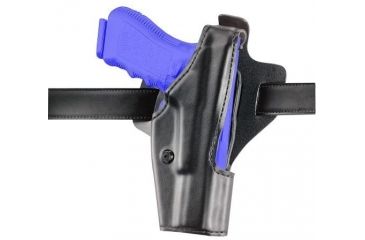 Image of Safariland 329 Contour Concealment Holster for Pistols - Plain Black, Left Hand 329-283-62