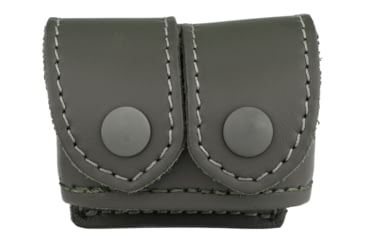 Image of Safariland 340 Speedloader Holder Double, S&amp;W K Frame, STX Tactical OD W/ Black Plastic Snap 340-2-56PBL