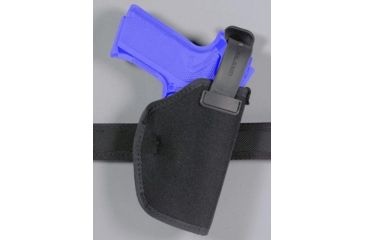 Image of Safariland 4070 ''Hi-Ride'' Thumb Break Holster - Plain Black, Right Hand 4070-51-41