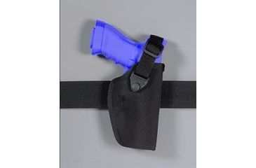 Image of Safariland 4073 Snap Strap Field Holster - Plain Black, Right Hand 4073-18-41