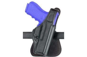 Image of Safariland 518 Paddle Holster - Plain Black, Right Hand 518-423-61