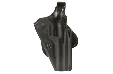 Image of LENGTH=101-#####-Safariland 518 Paddle Holster w/Thumb Break, S&amp;W K-Frame 4in., STX Plain Black, Right Hand, 518-09-61