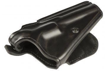 Image of LENGTH=101-#####-Safariland 518 Paddle Holster w/Thumb Break, S&amp;W K-Frame 4in., STX Plain Black, Right Hand, 518-09-61