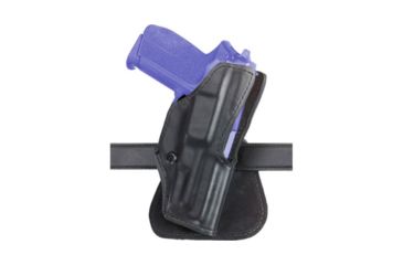 Image of Safariland 5181 Hi-Ride Open Top Paddle Holster, Med. Auto, Plain Black, Right Hand, 5181-89-411