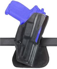 Image of Safariland 5181 Open-Top Paddle Holster - Plain Black, Left Hand 5181-77-62