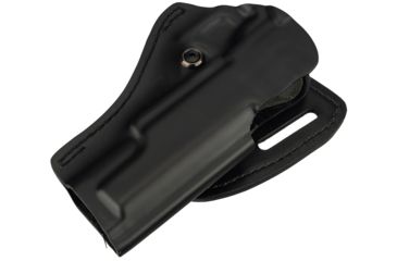 Image of Safariland 5197 Range Series Open Top Mid-Ride w/Flex Belt Slide, Colt Government, Plain Black, Right Hand, 5197-53-411