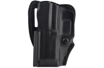 Image of Safariland 5197 Range Series Open Top Mid-Ride w/Flex Belt Slide, Springfield XD 5in., Plain Black, Left Hand, 5197-49-412