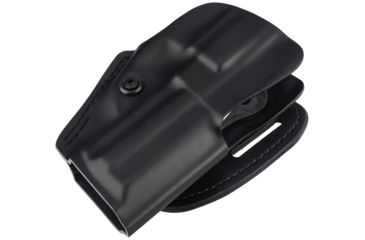 Image of Safariland 5197 Range Series Open Top Mid-Ride w/Flex Belt Slide, H&amp;K P30, Plain Black, Right Hand, 5197-295-411